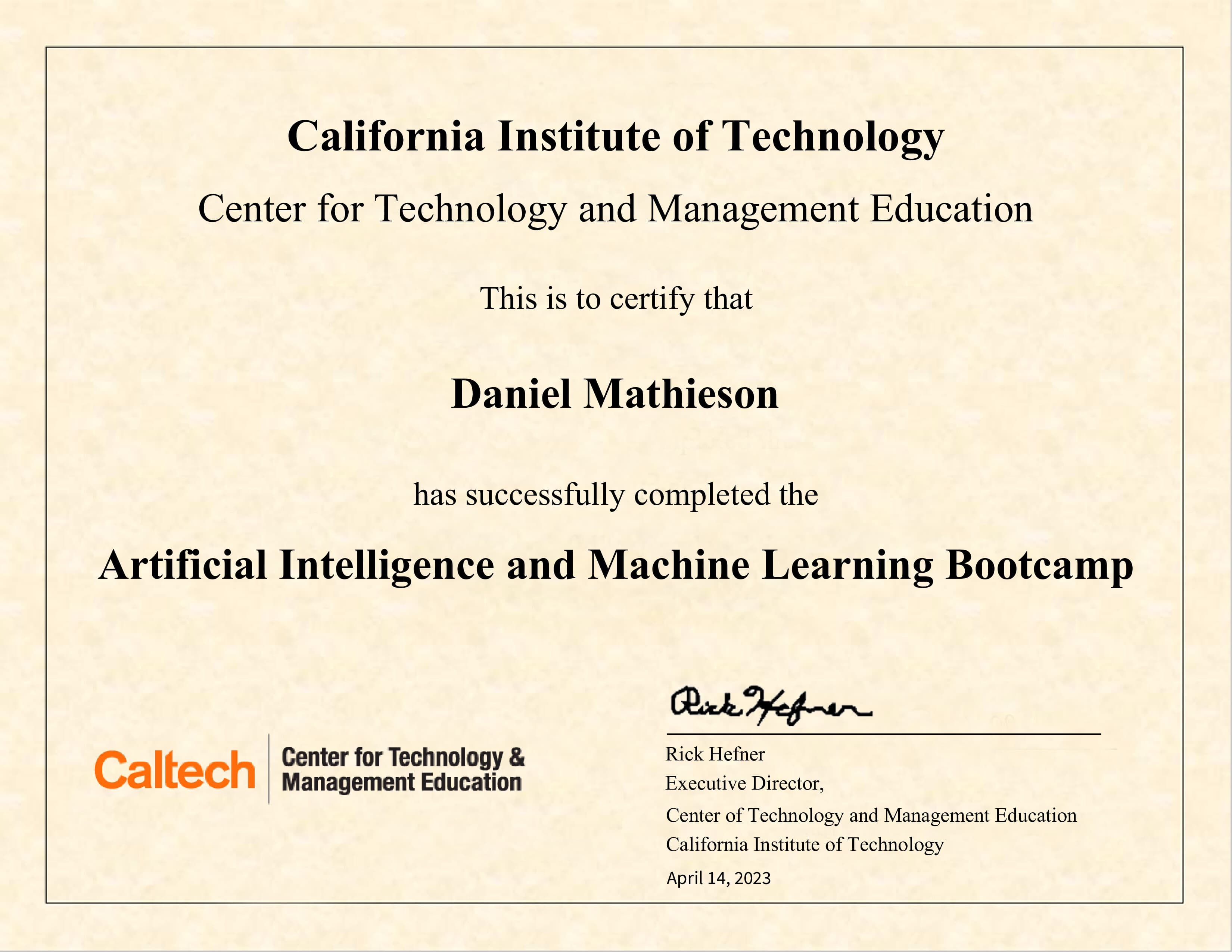PDF Page 1 - AI Certificate